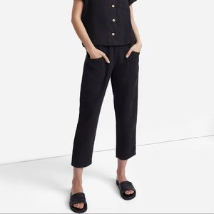Linen High Waisted Pant